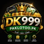 DK999 Game luxury casino style promotional logo