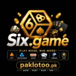 six game earning app gold logo