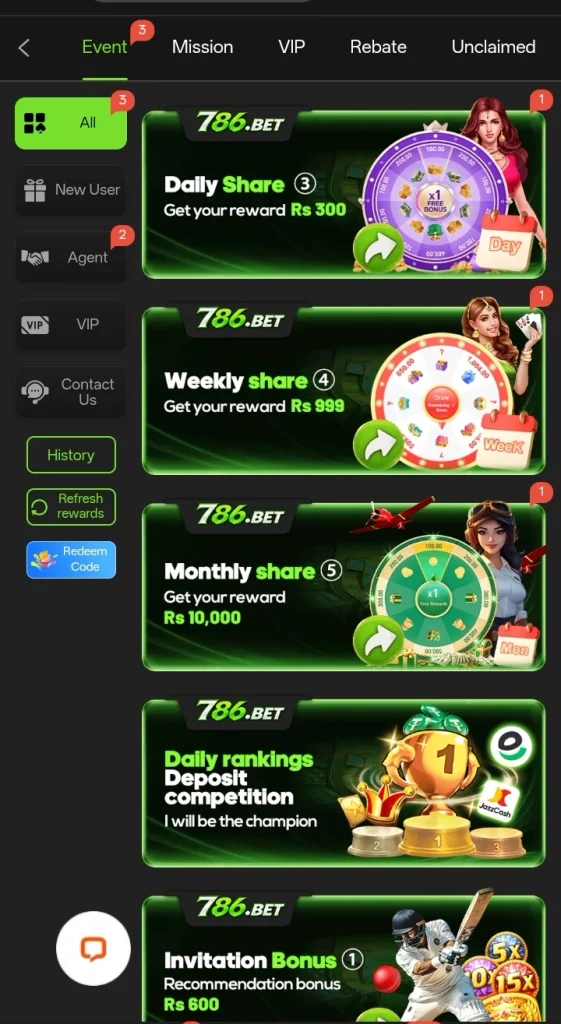 786 Bet Game